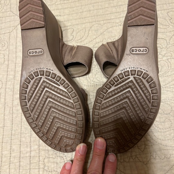 Crocs Wedge Heel  Sandals - Picture 5 of 7